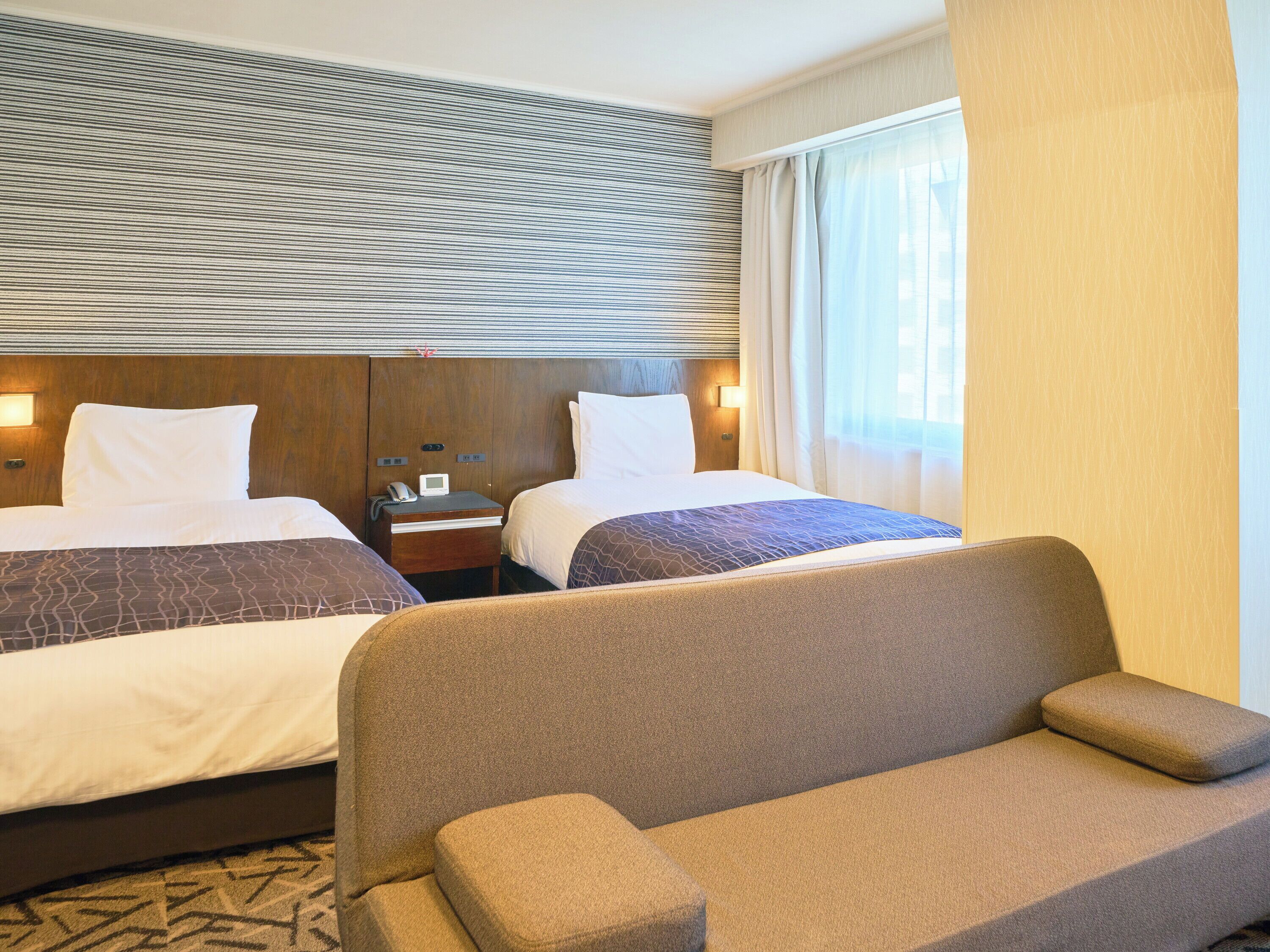 华丽双床房, 无烟房 (27㎡) | 高档床上用品、羽绒被、特色装修、特色家居