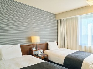 Premium bedding, down comforters, individually decorated