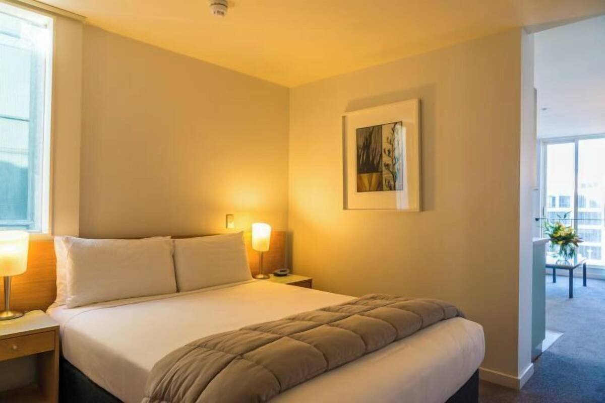 1 bedroom, blackout curtains, iron/ironing board, free cots/infant beds