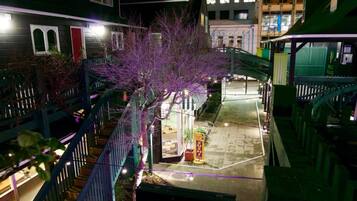 Front of property – evening/night