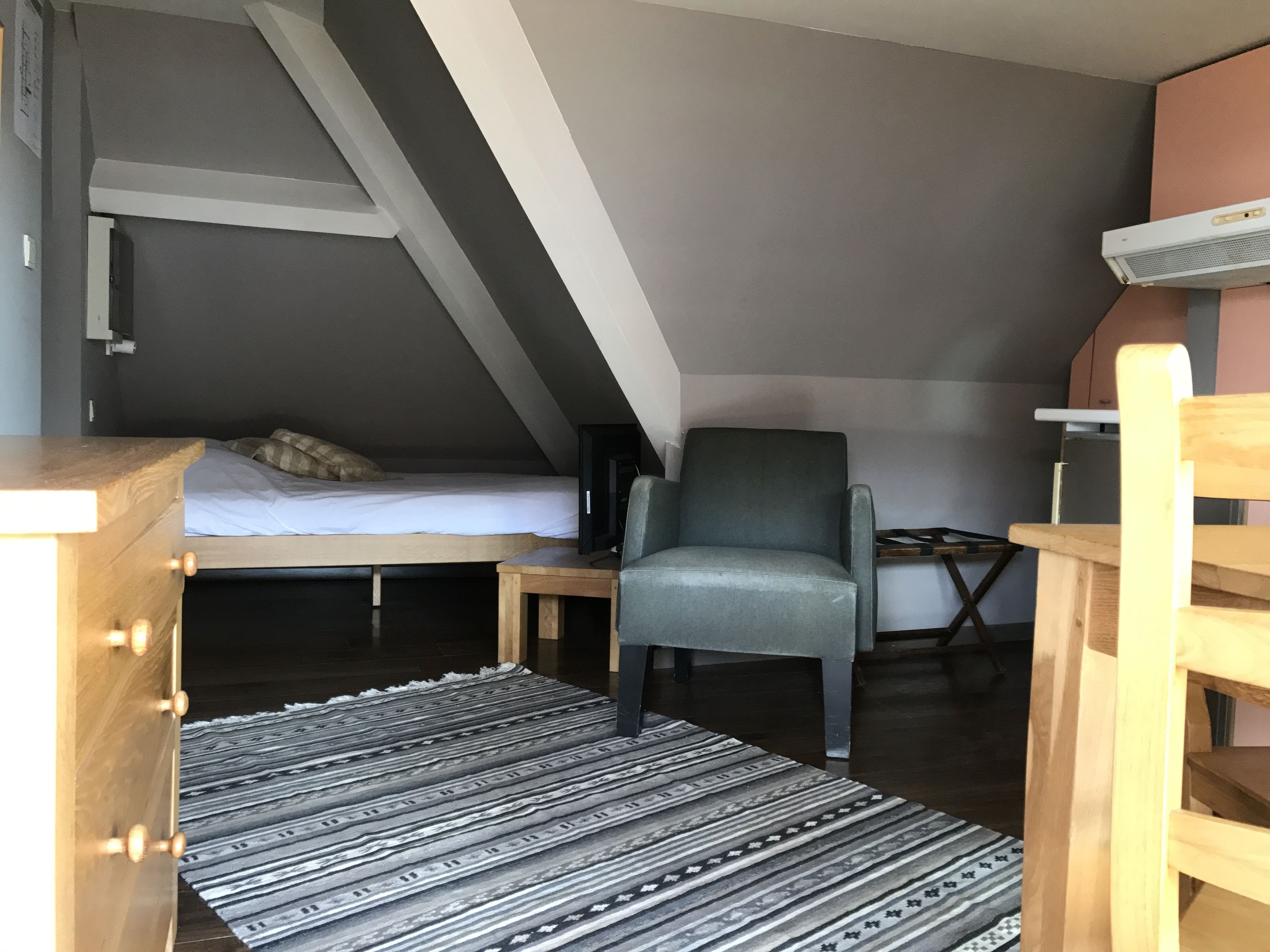 single room, 1 double bed, balcony (attic, 2nd floor) | individually decorated, individually furnished, blackout curtains