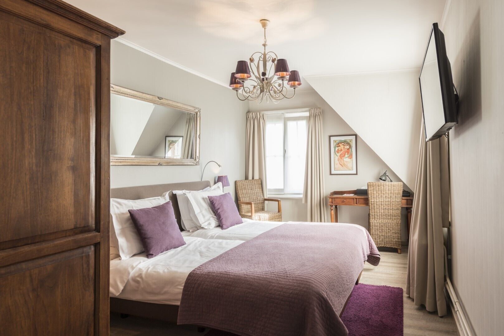 standard double room | in-room safe, desk, iron/ironing board, free cots/infant beds