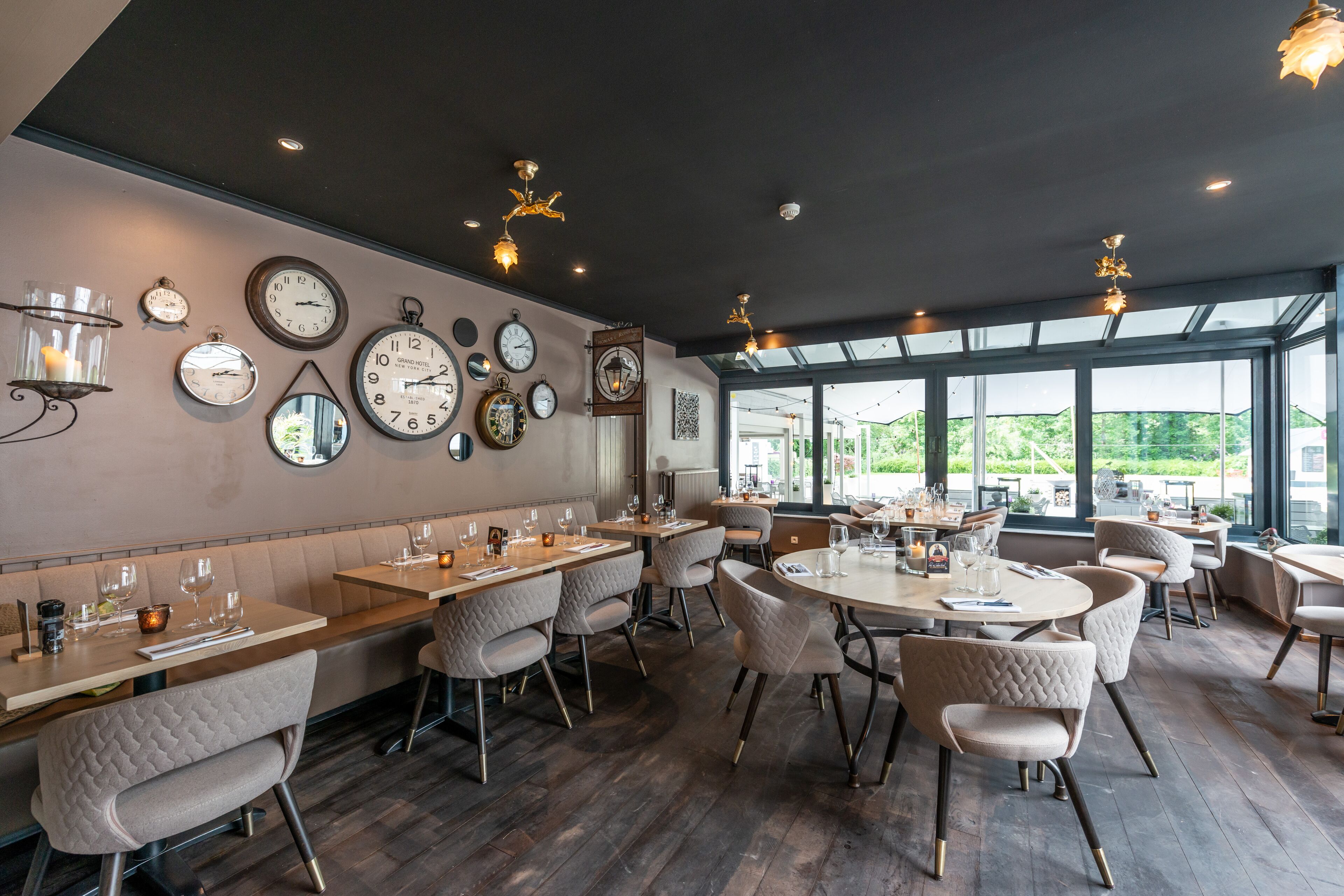 breakfast, dinner served; belgian cuisine, garden views