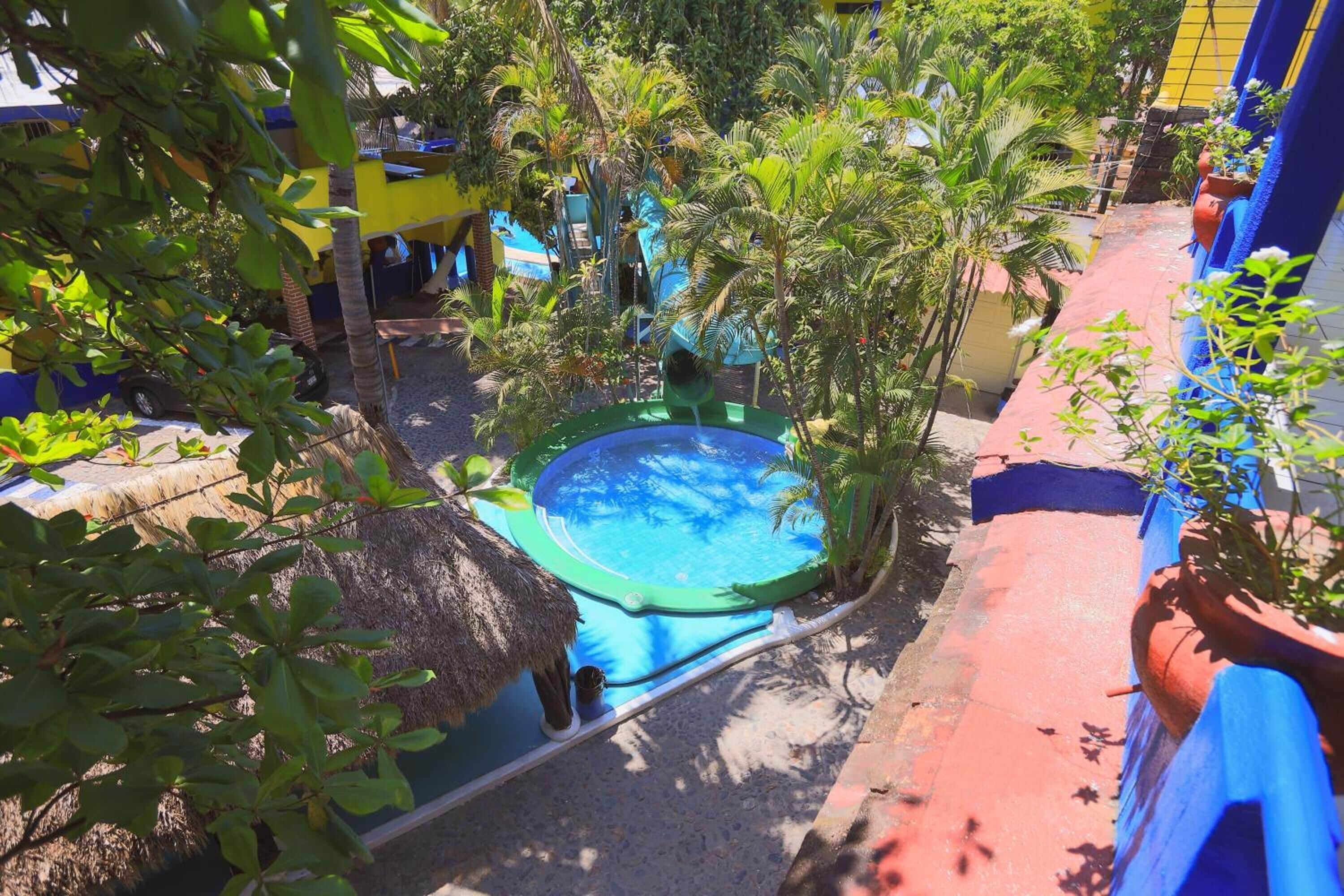 Alberca al aire libre 