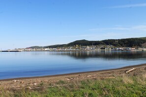 Blick von der Unterkunft