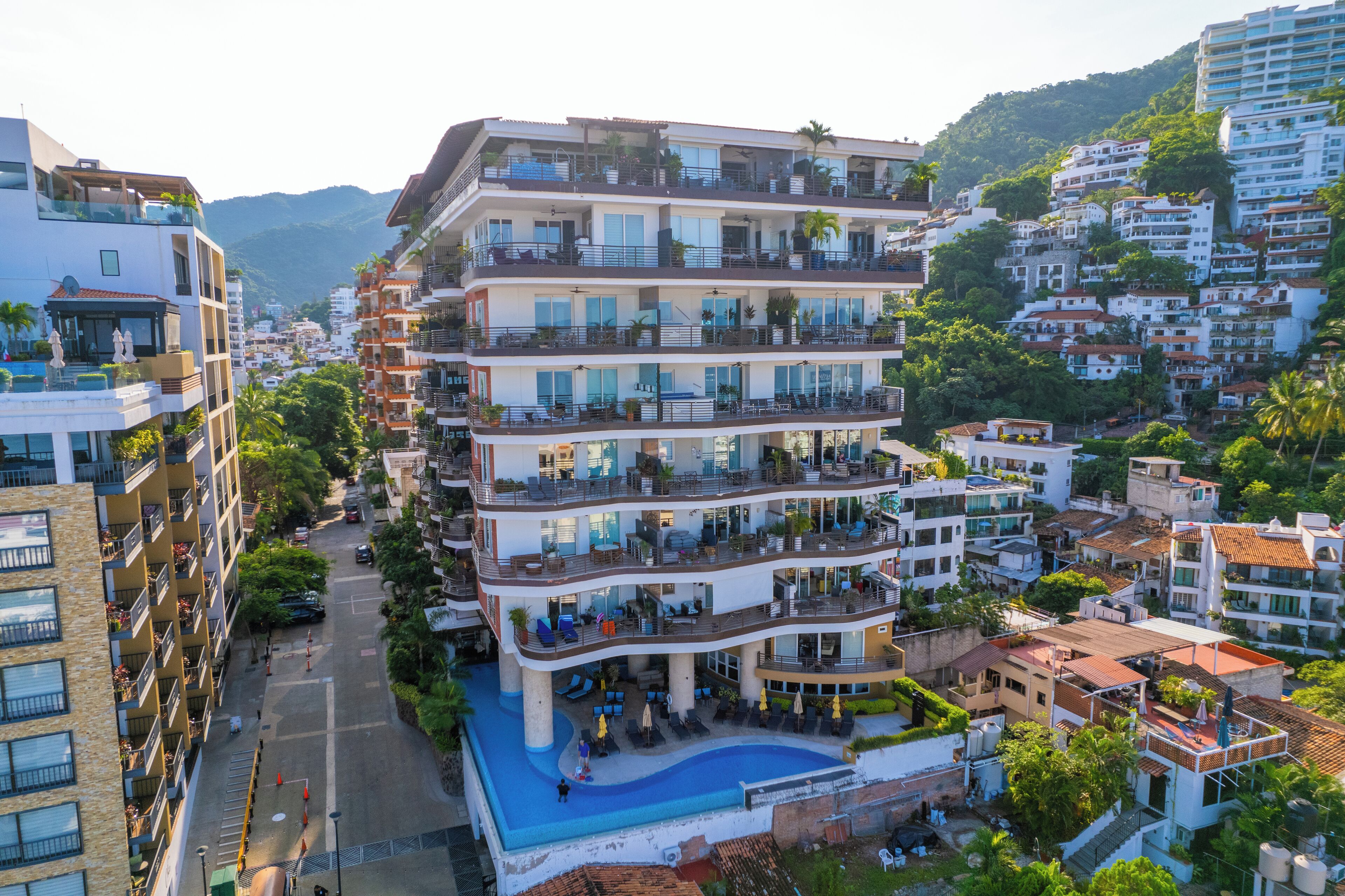 Fachada del alojamiento