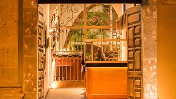 Majoituspaikan julkisivu