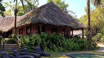 Poolside bar