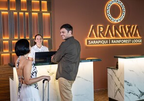 Reception - Aranwa Sarapiquí Rainforest Lodge (La Virgen)