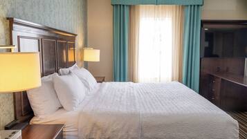 Desk, blackout curtains, iron/ironing board, free WiFi