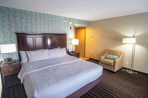 Room, 1 King Bed, Refrigerator & Microwave