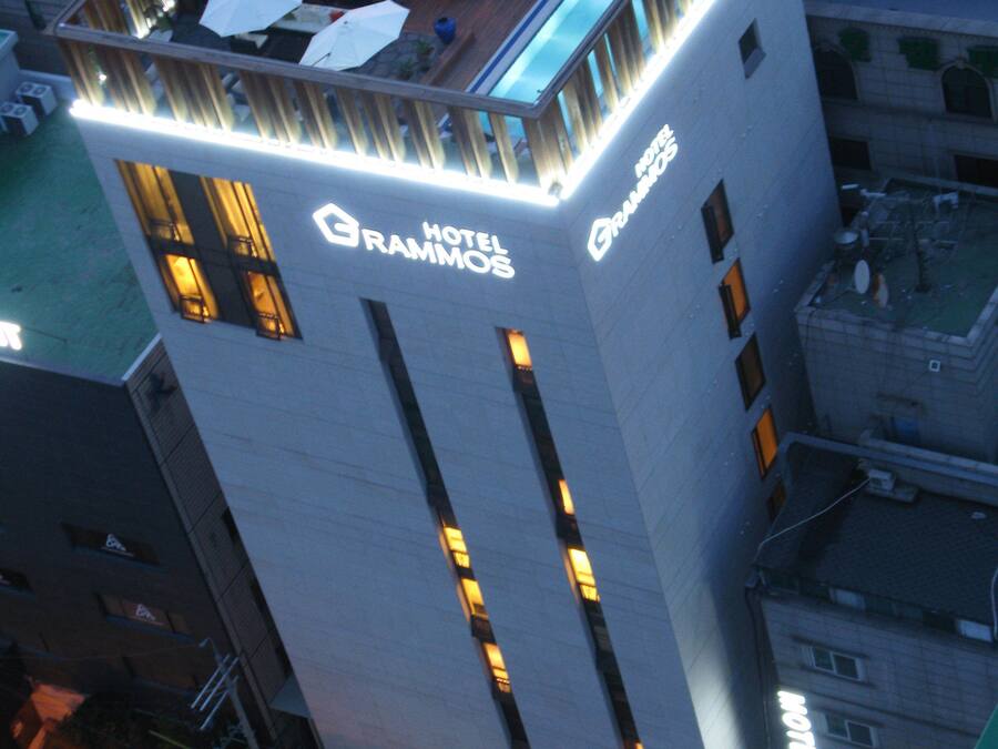 Front of property - evening/night