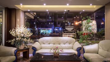 Sala de estar en el lobby