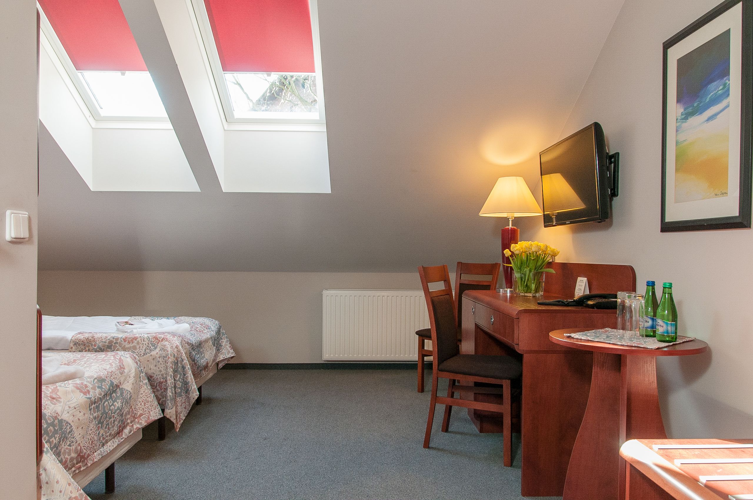 desk, iron/ironing board, free wifi, bed sheets