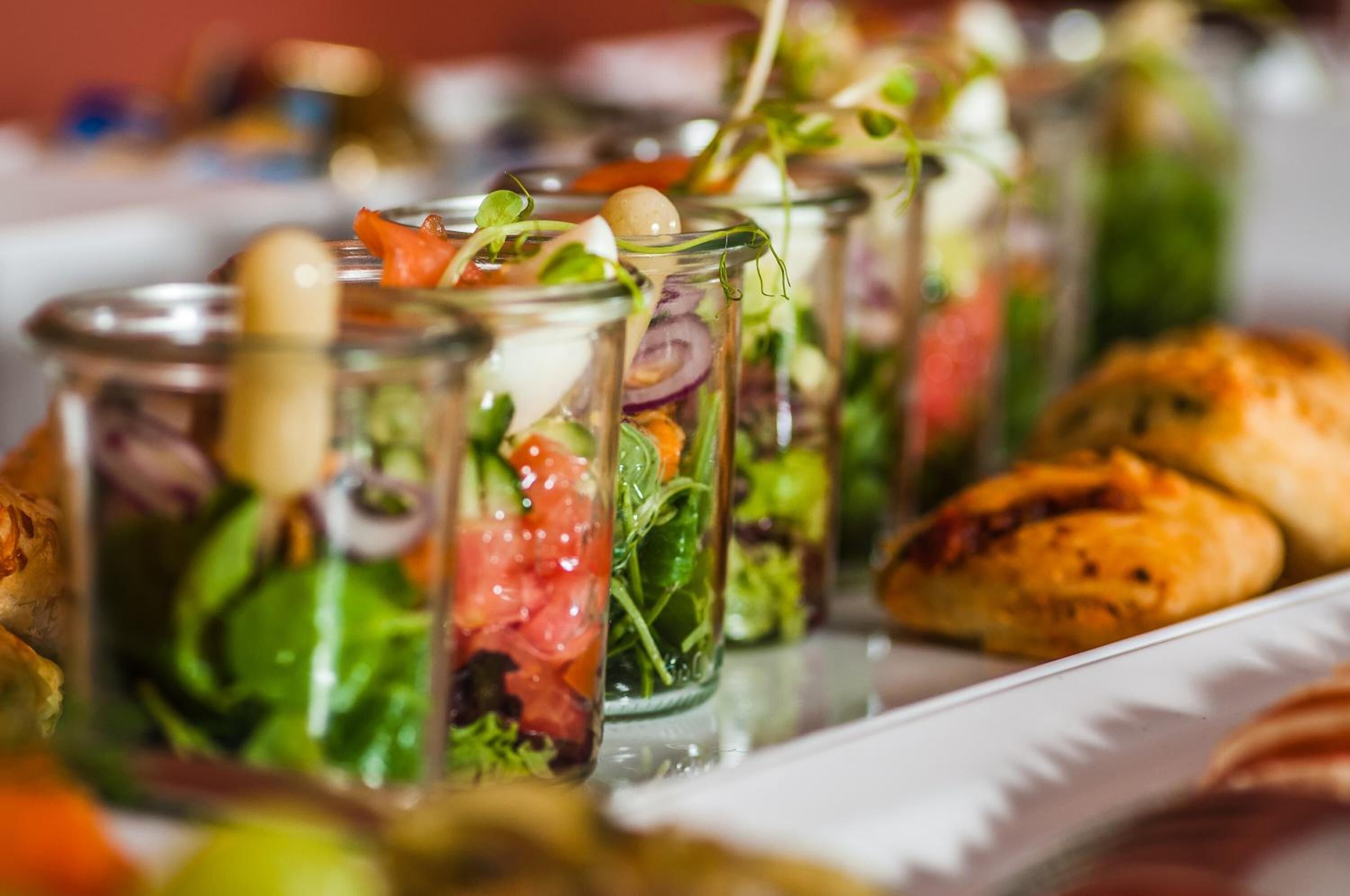 lunch and dinner served, modern european cuisine