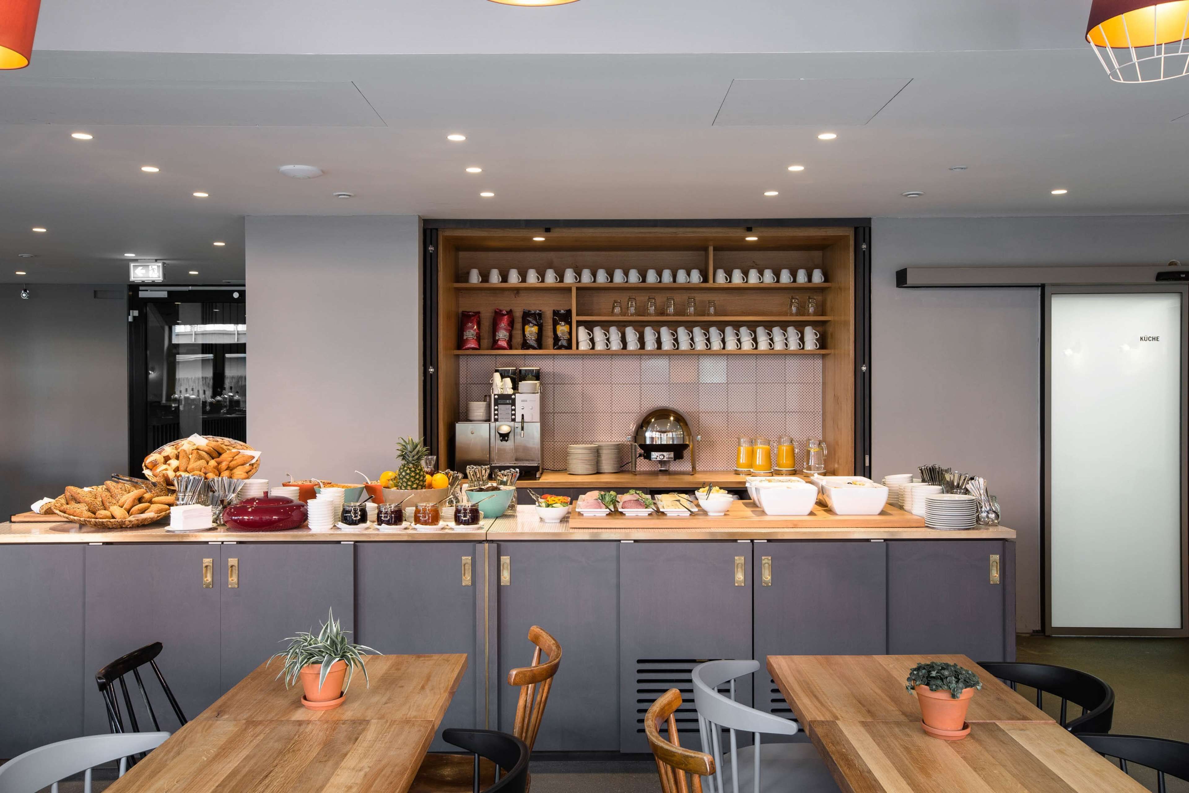 daily buffet breakfast (eur 19.00 per person)