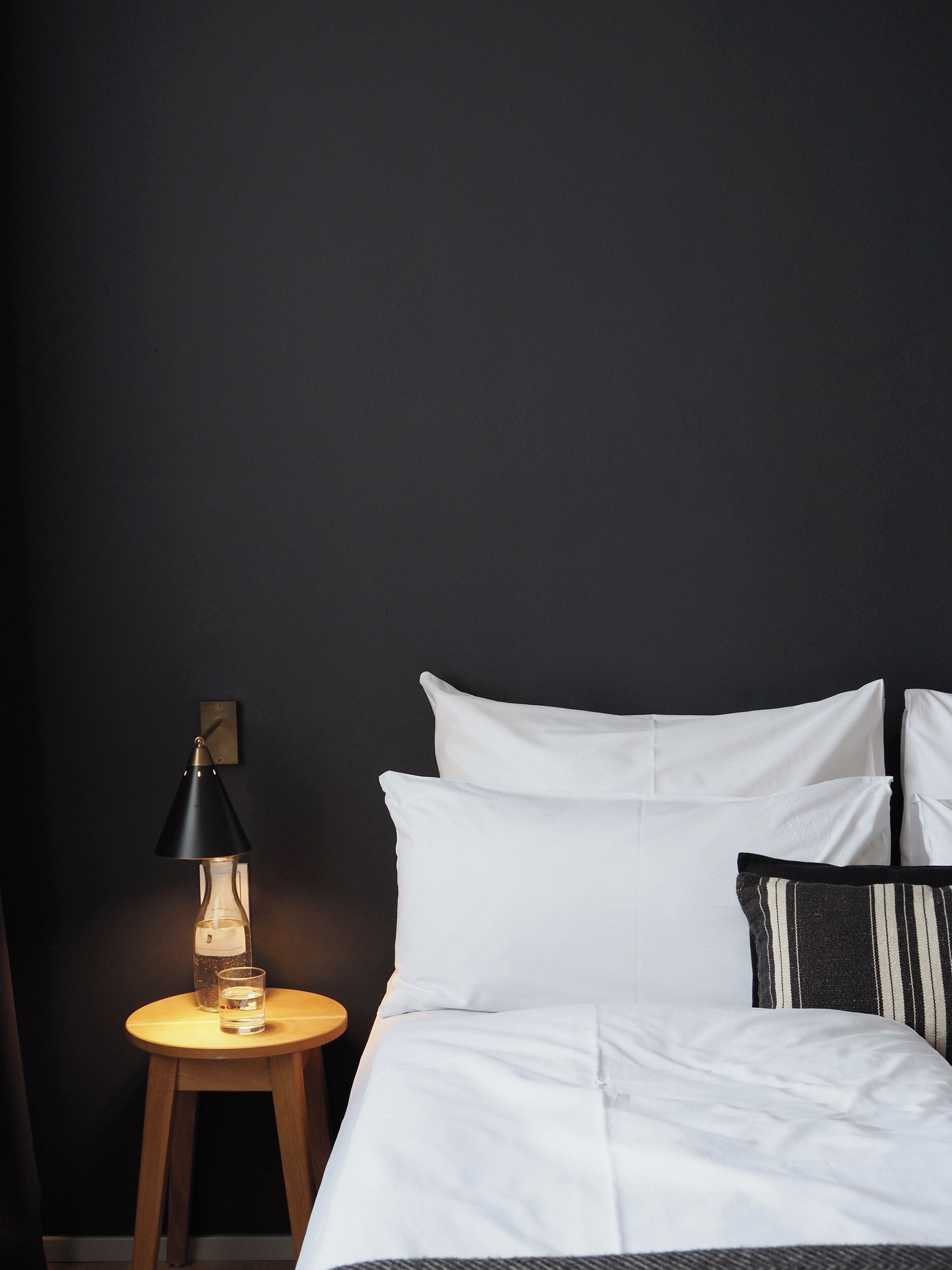 bold room | hypo-allergenic bedding, desk, laptop workspace, blackout curtains