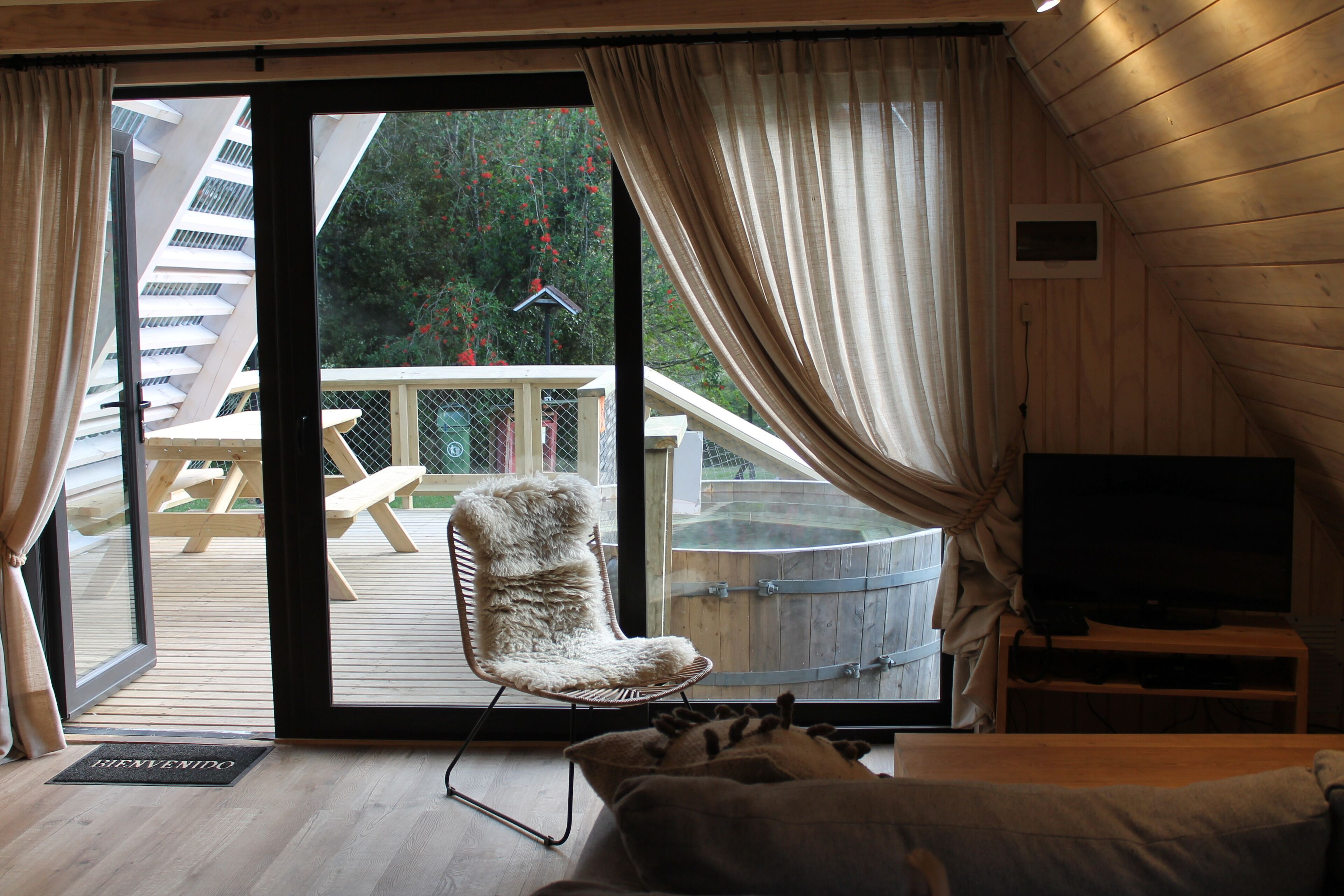 Superior-Ferienhütte, 3 Schlafzimmer (5 Adults) | Wohnbereich