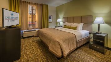 In-room safe, iron/ironing board, WiFi (free), bed sheets