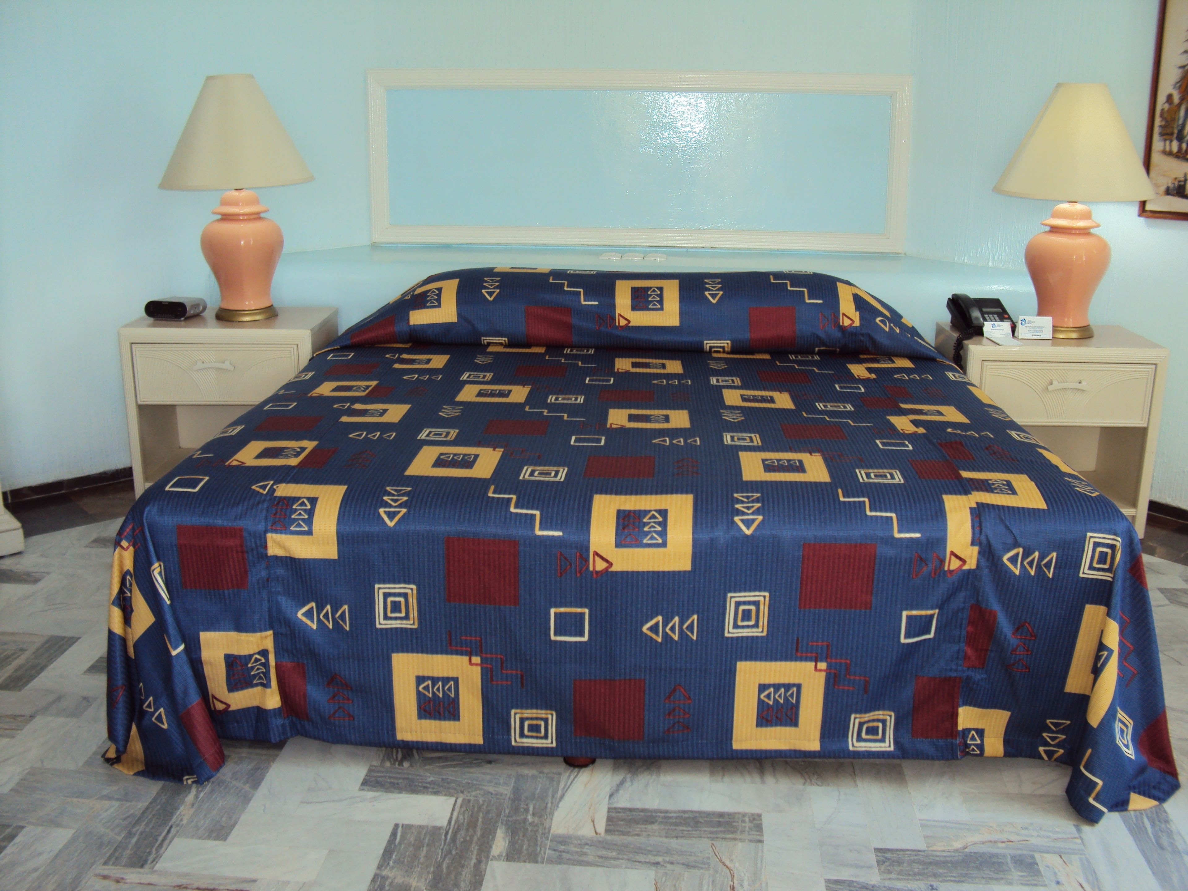 standard double room, 2 double beds, balcony | premium bedding, desk, iron/ironing board, free wifi