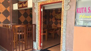 A restaurant entrance with a sign reading "Kuita Sari." - Kuta Sari House (Kuta)