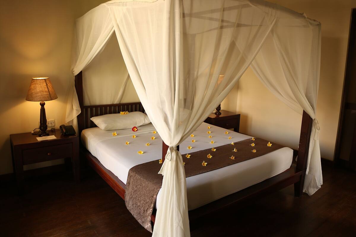 Deluxe Double , Shared Pool | In-room safe, desk, iron/ironing board, WiFi (free)