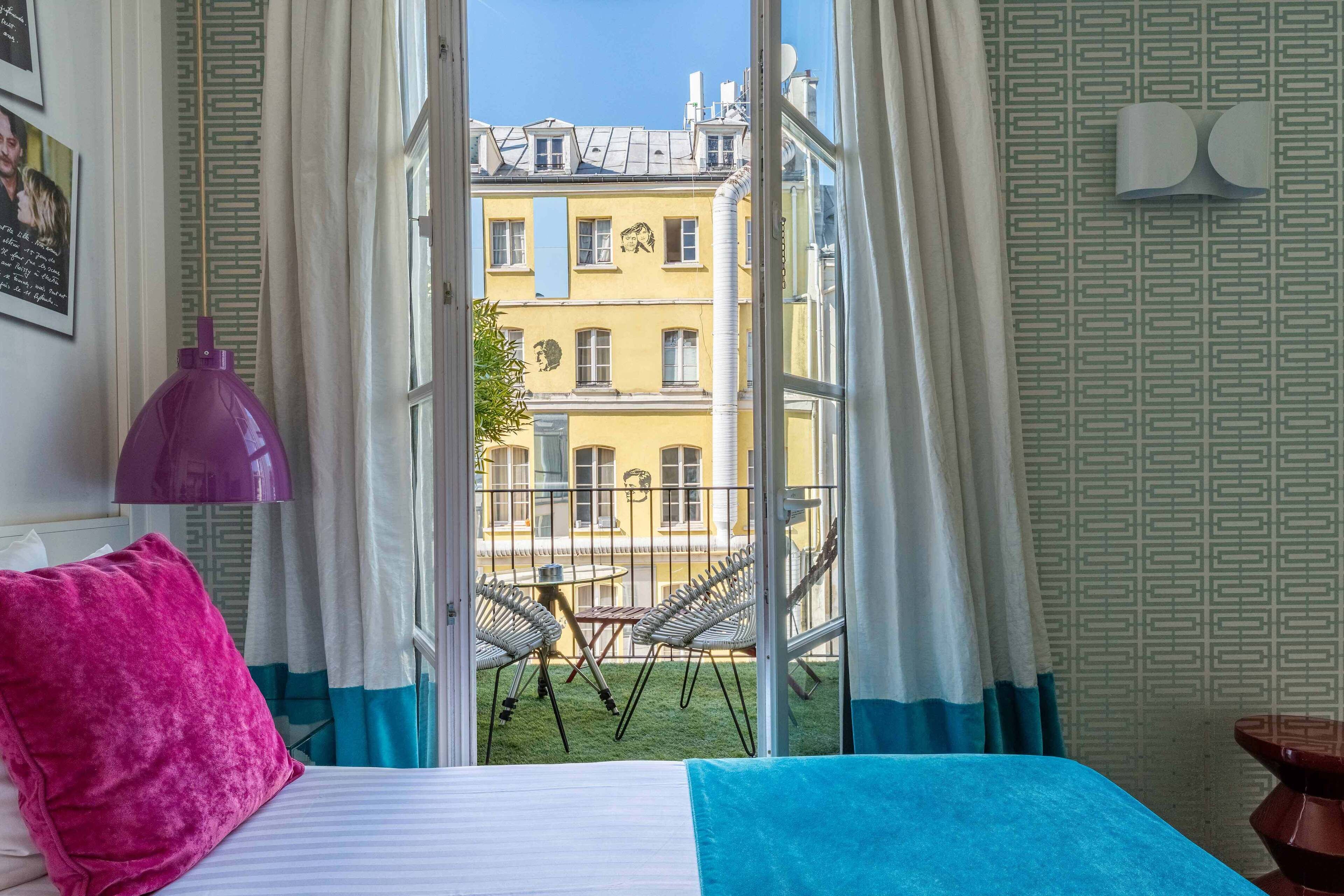 privilege double room with balcony - complimentary soft minibar, chromecast - snacks, digital press, | premium bedding, minibar, in-room safe, individually decorated