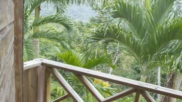 Dobbeltrom – superior, 1 soverom, hageutsikt | Utsikt fra balkong