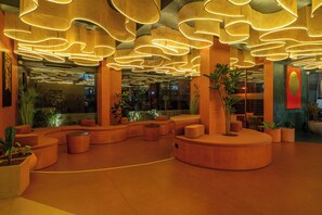 Sala de estar en el lobby