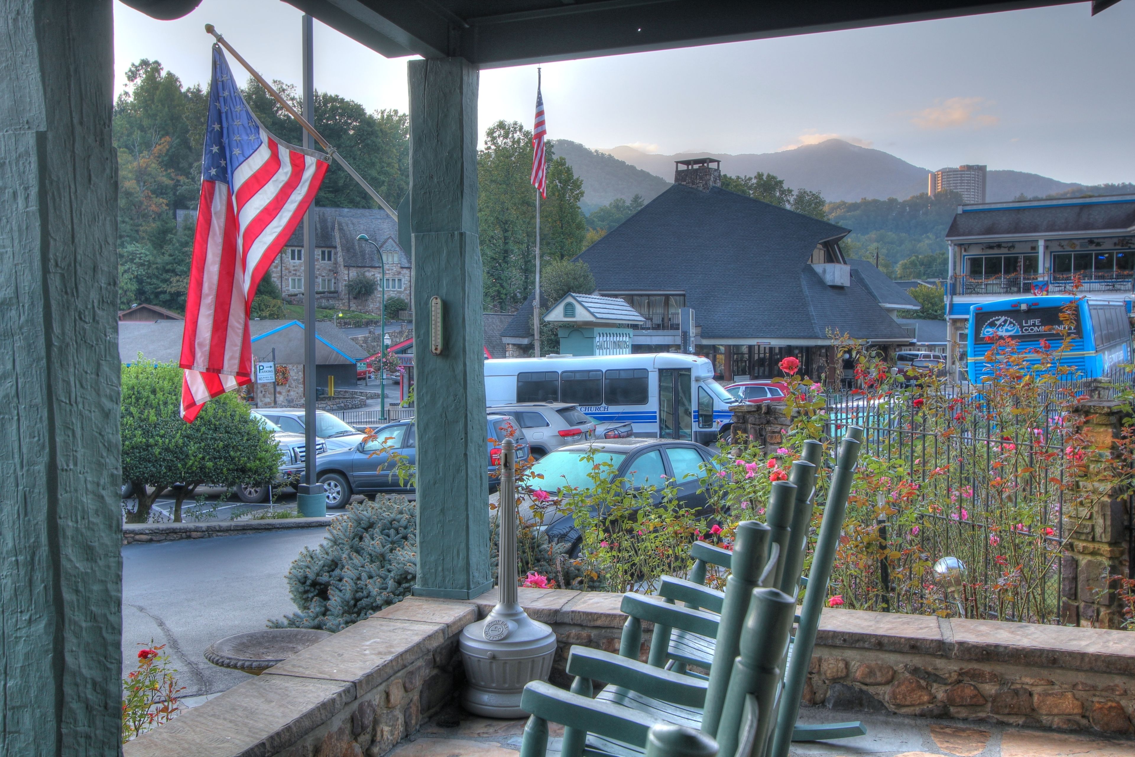 Vista desde la propiedad
