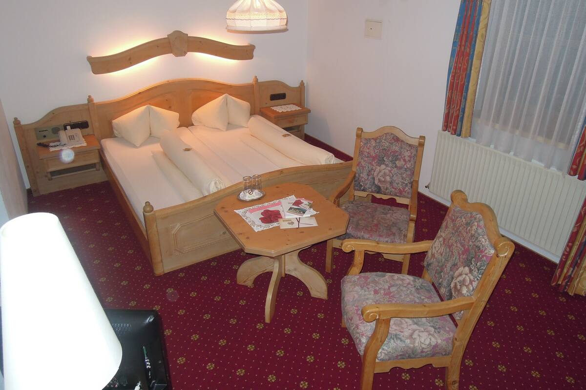 Romantisches Zimmer, Balkon