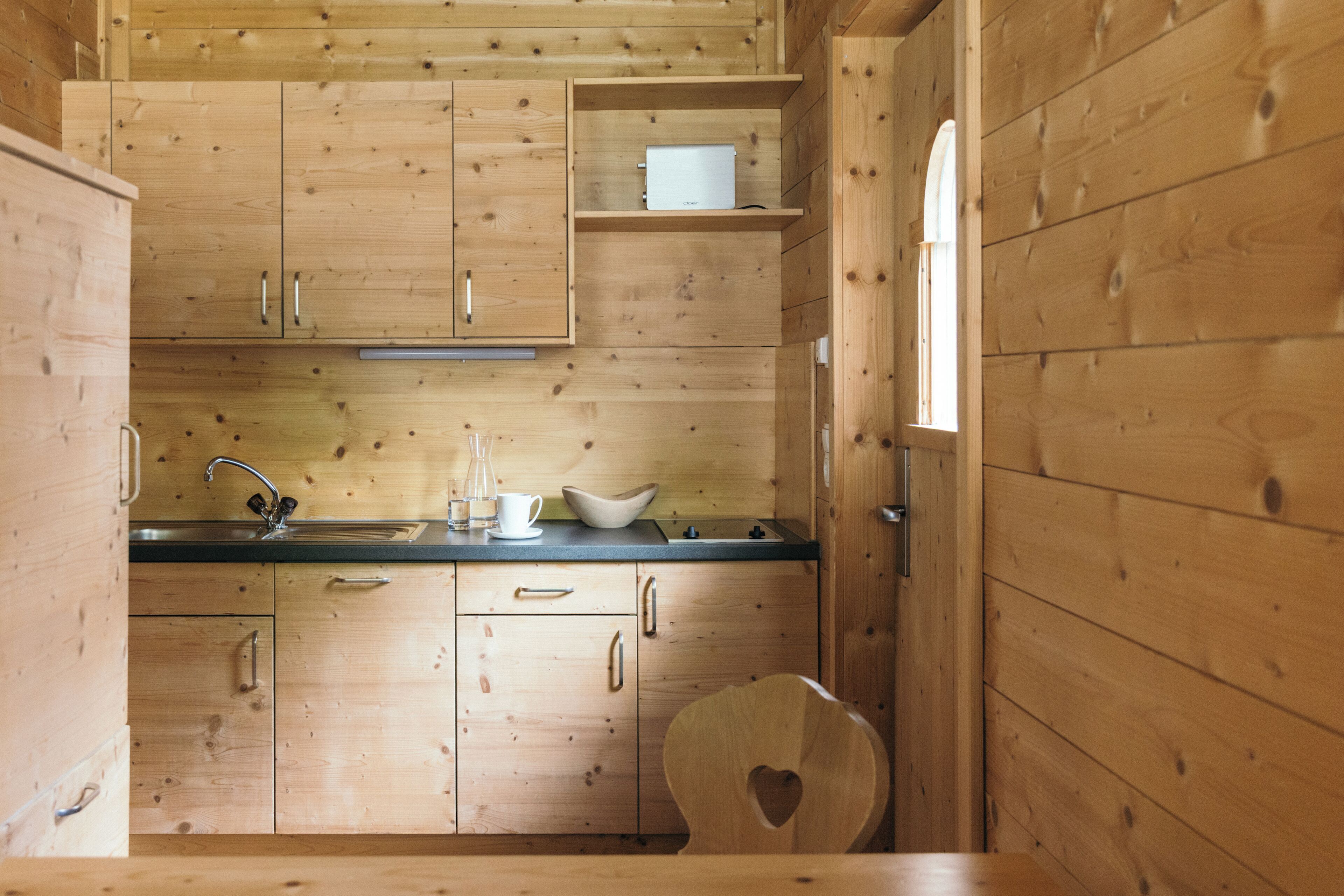 cottage, terrace, mountain view (tiroler-hütte seinerzeit) | private kitchen | fridge, coffee/tea maker, electric kettle