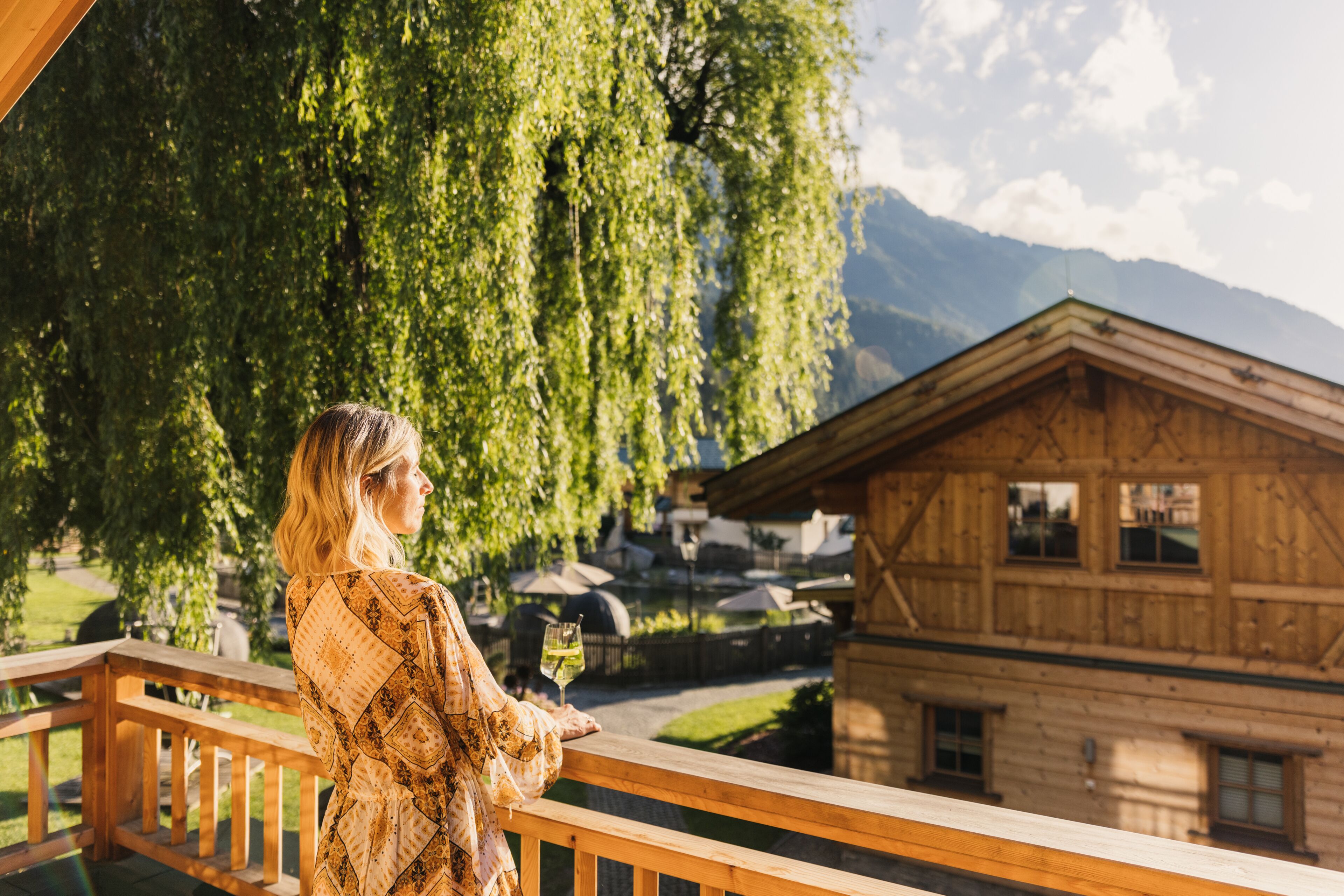 Majoituspaikan julkisivu