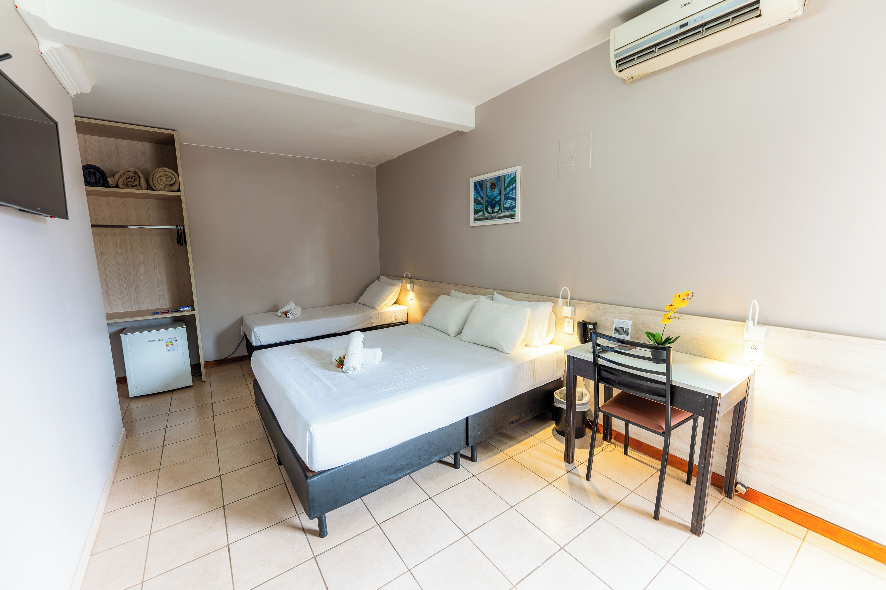 Deluxe Double Room, Mobility Accessible | Minibar, desk, iron/ironing board, free WiFi