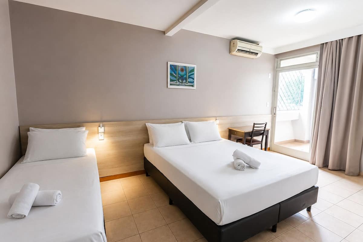 Deluxe Double Room, Mobility Accessible | Minibar, desk, iron/ironing board (on request), WiFi (free)