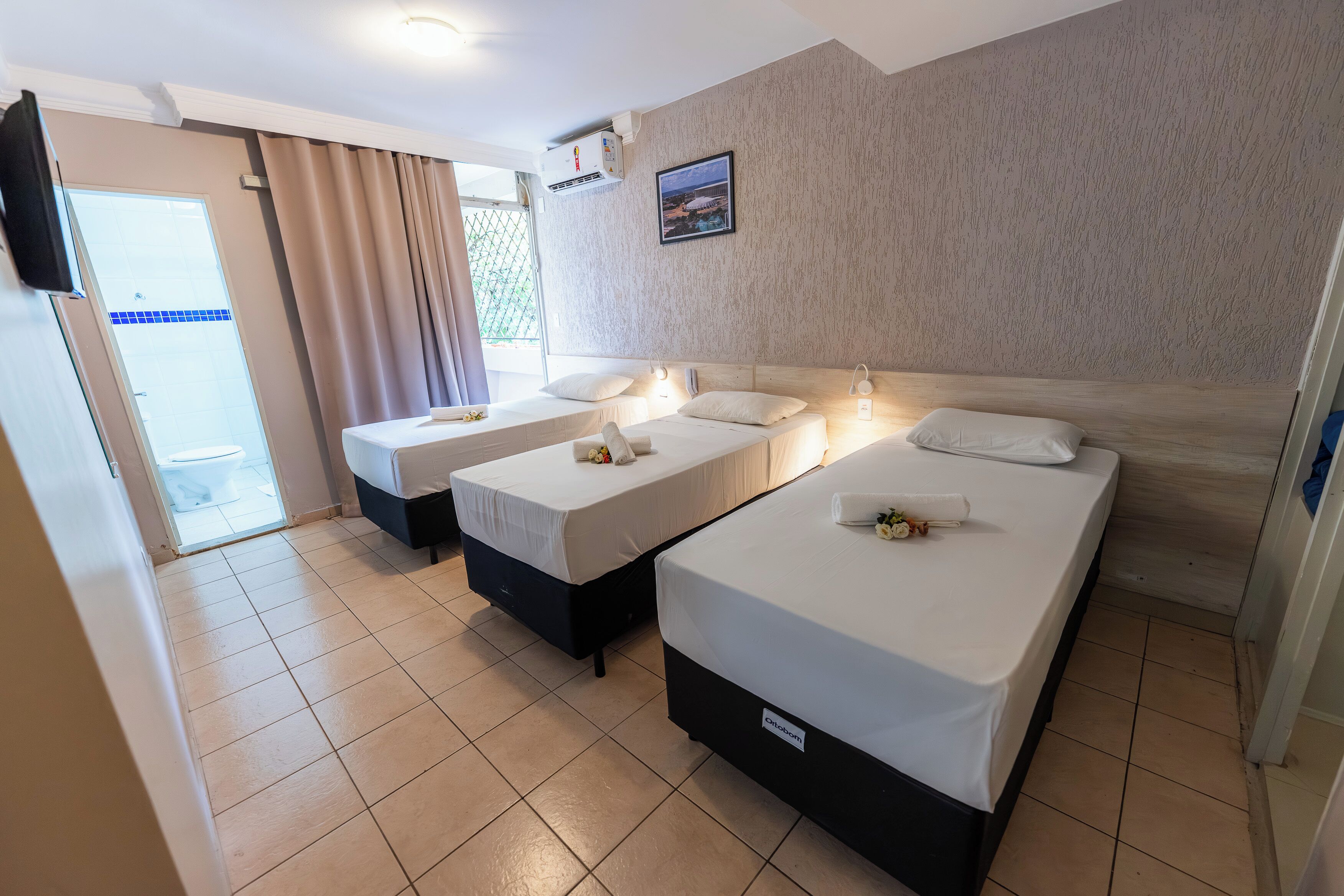 Superior Triple Room | Minibar, desk, iron/ironing board, free WiFi