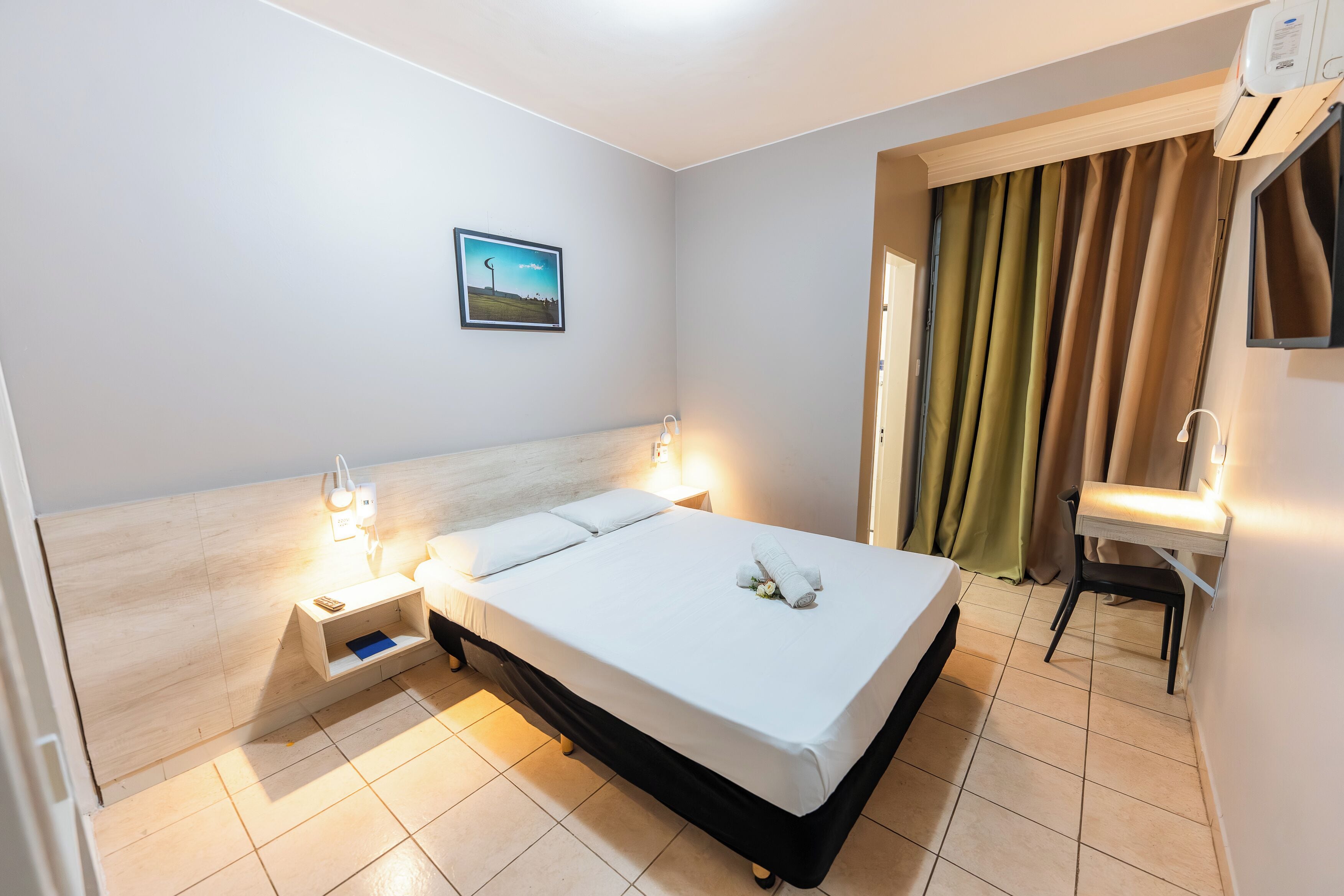 Standard Double Room | Minibar, desk, iron/ironing board, free WiFi