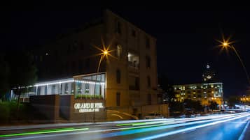 Blick von der Unterkunft