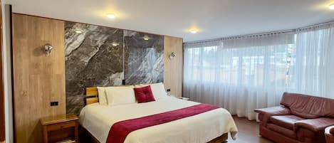 Premium bedding, down duvets, memory-foam beds, minibar