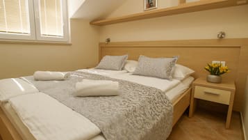 Apartment, 1 Bedroom, Balcony (2 Adults + 2 Children) | 1 bedroom, iron/ironing board, cribs/infant beds, free WiFi