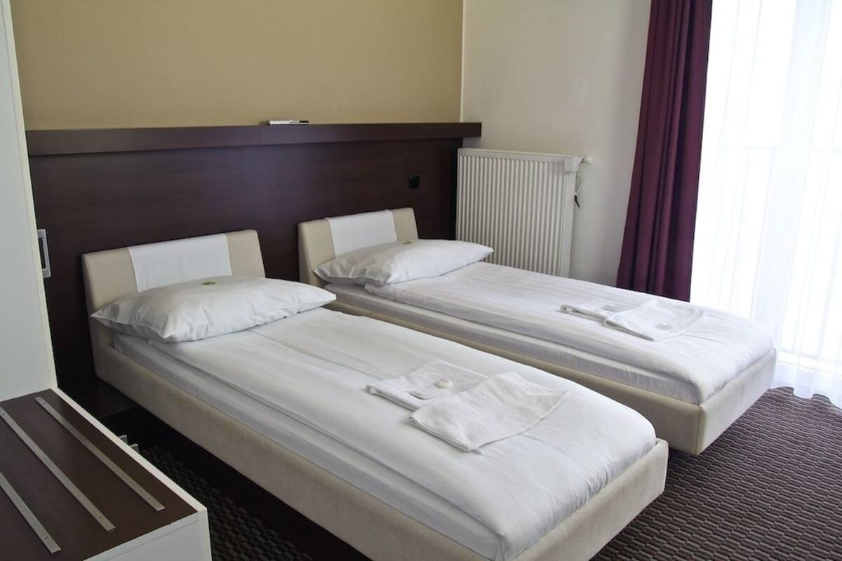 blackout curtains, iron/ironing board, free cots/infant beds, free wifi