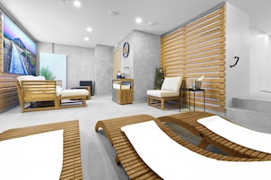 Bañera de hidromasaje interior