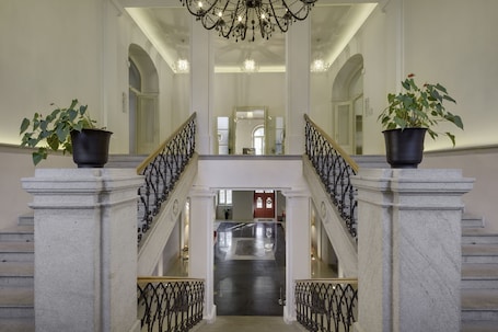 Staircase. Chateau Herálec Boutique Hotel & Spa by L'OCCITANE