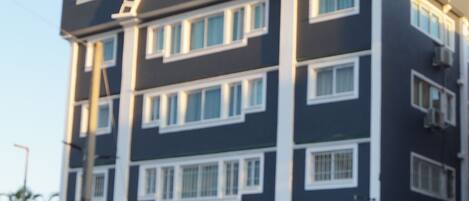 Fassade der Unterkunft