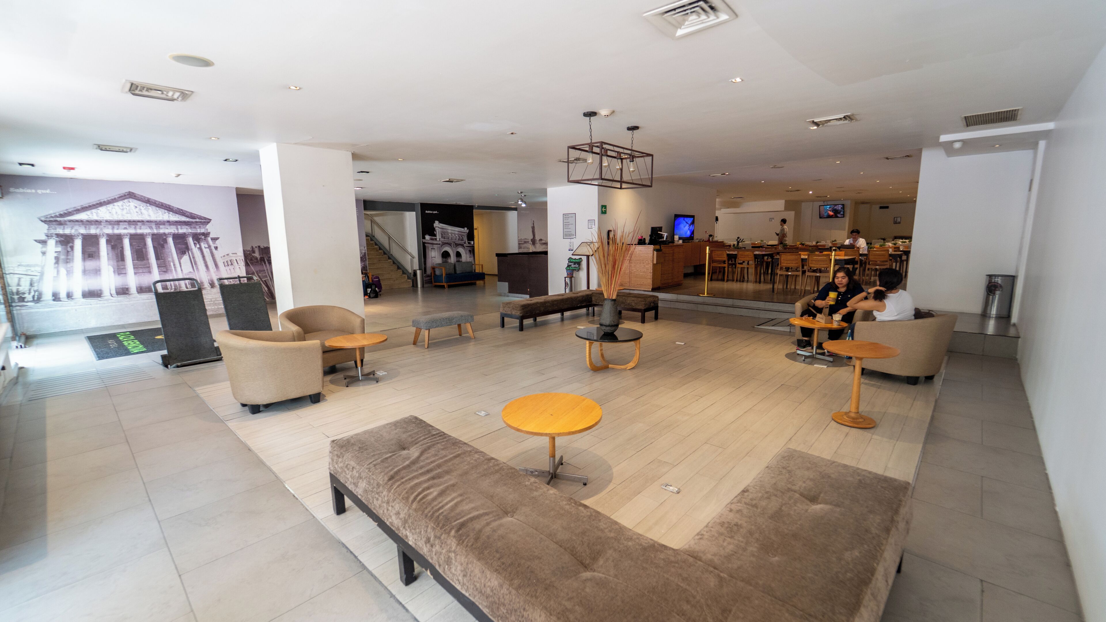 Lobby sitting area