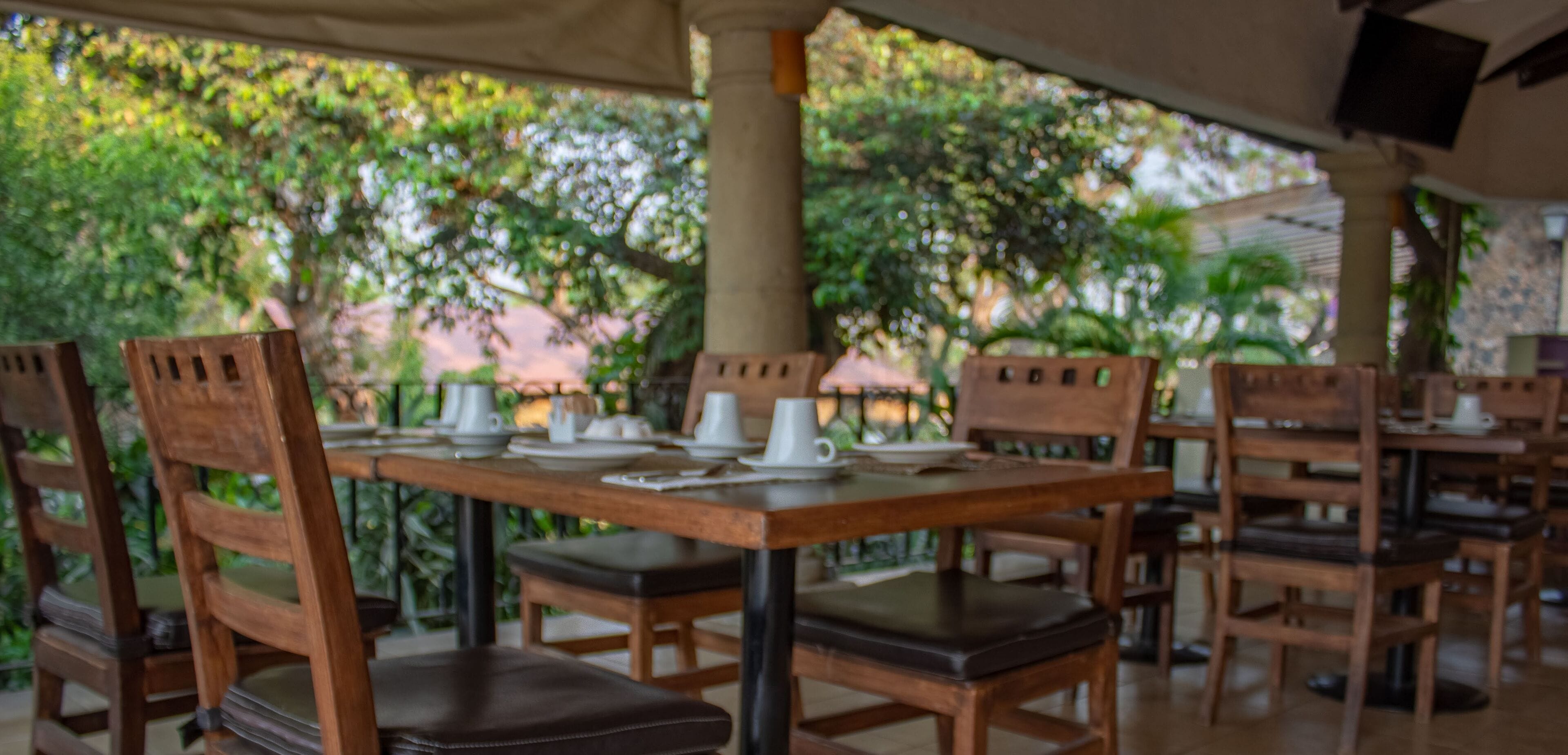 Restaurante al aire libre