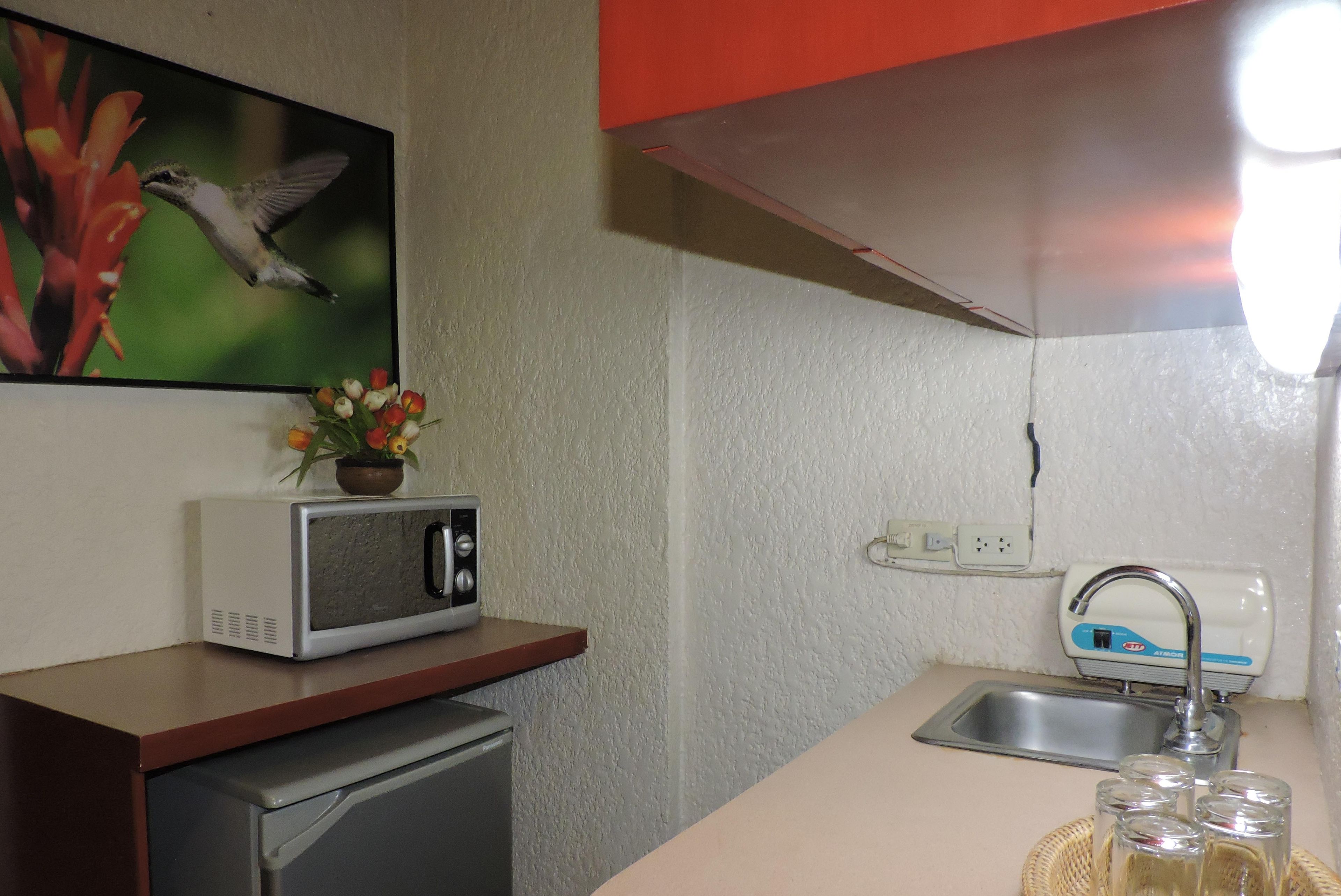 family room | private kitchenette