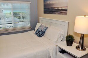 Individually decorated, individually furnished, iron/ironing board