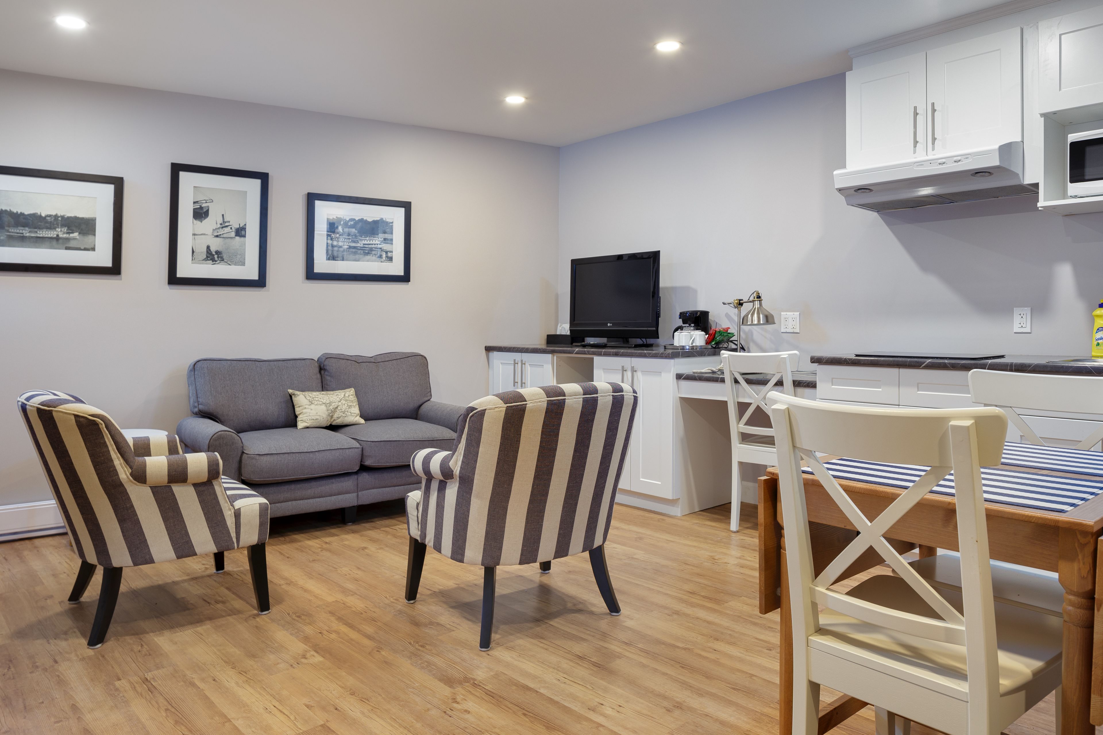 family suite, 2 bedrooms, kitchenette | living area | flat-screen tv