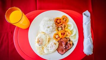 Continental breakfast for a fee